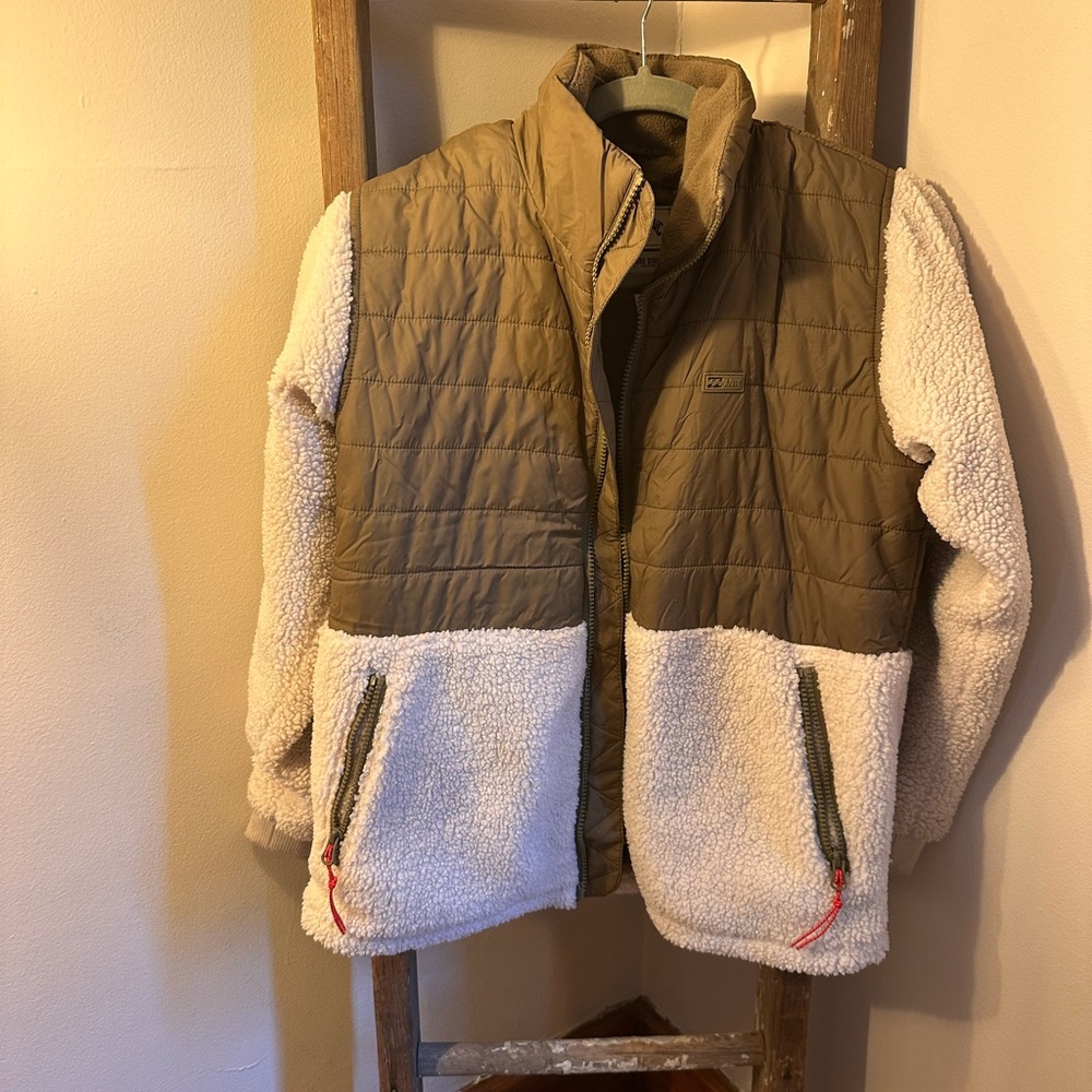 Billabong Adventure Division Sherpa Fleece Lined Jacket